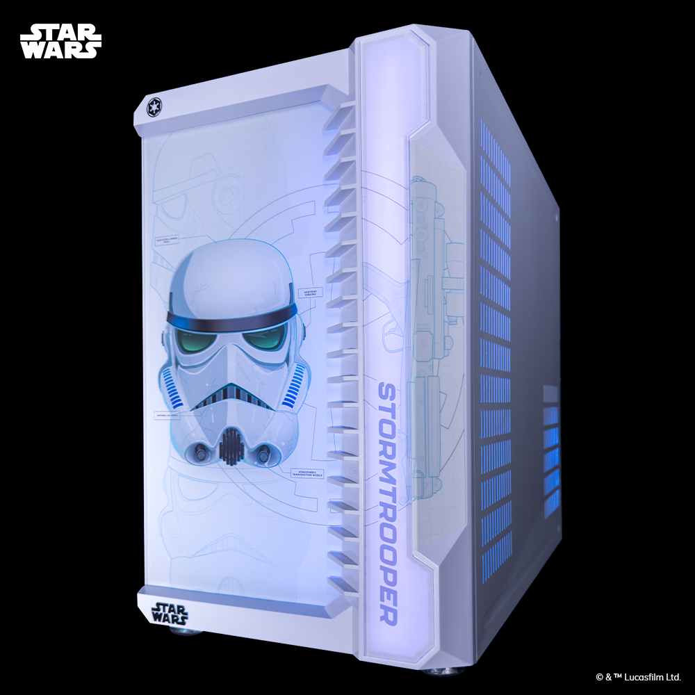 Geek Machine™ Star Wars Edition "Stormtrooper" Gaming PC Case by