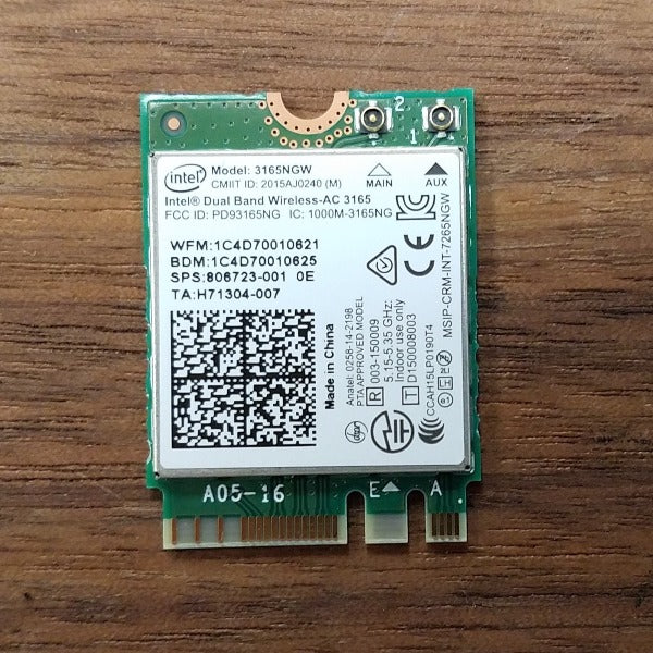 Intel dual band 3165 Clearance