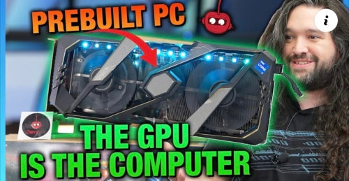 We Made a Little Thing With an Old GPU and Thought it'd be Funny if the Guys from Gamer's Nexus Would Like it!