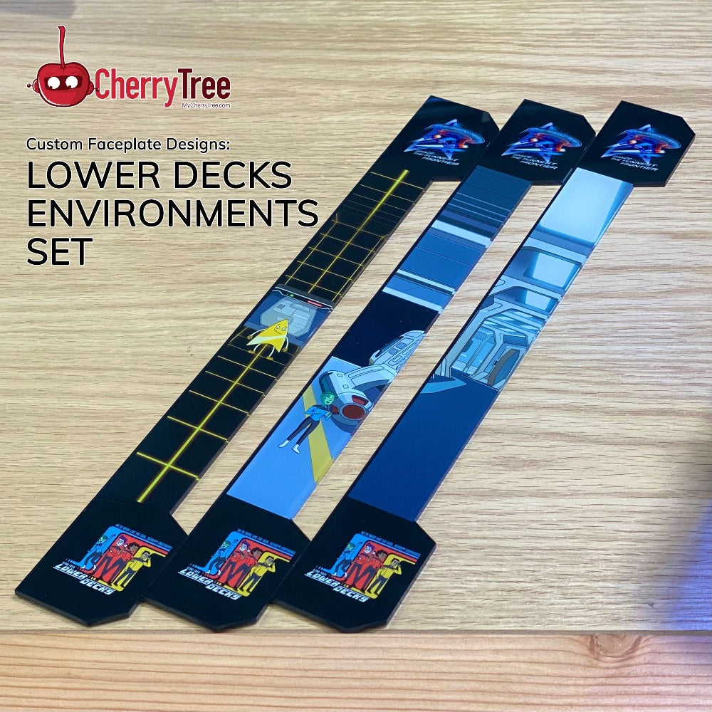 CherryQuarium Custom PC by CherryTree Inc. Lower Decks Environments Faceplate Design Set