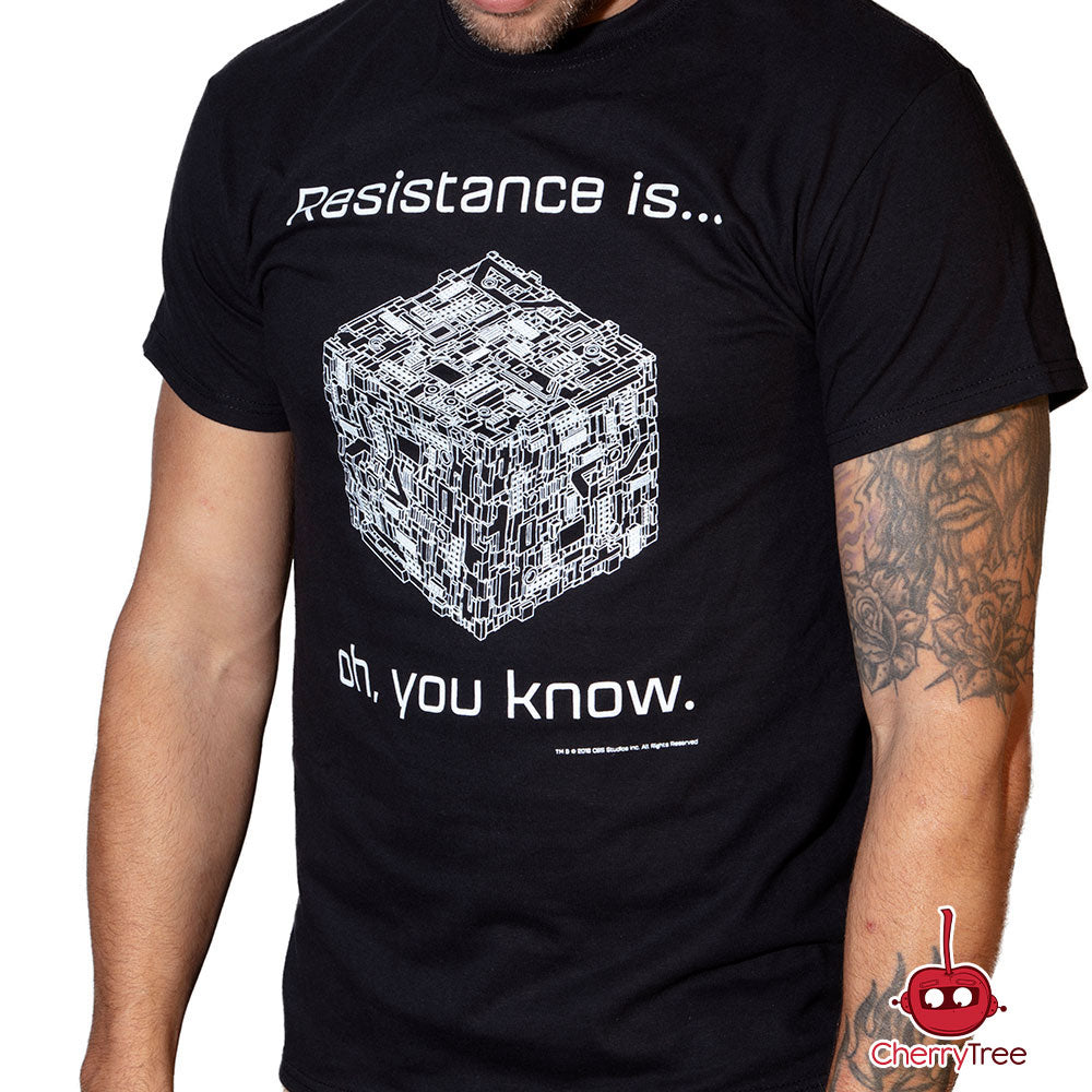 Resistance is... STAR TREK™ Borg T-Shirt by CherryTree Inc