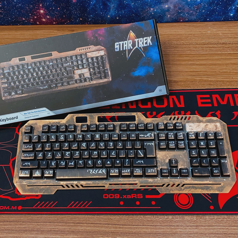 Star Trek: The Next Generation Klingon USB Keyboard by CherryTree Inc.