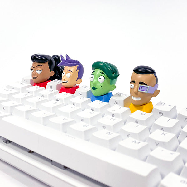 Star Trek: Lower Decks Artisan Keycap 4-Character Set – CherryTree Inc