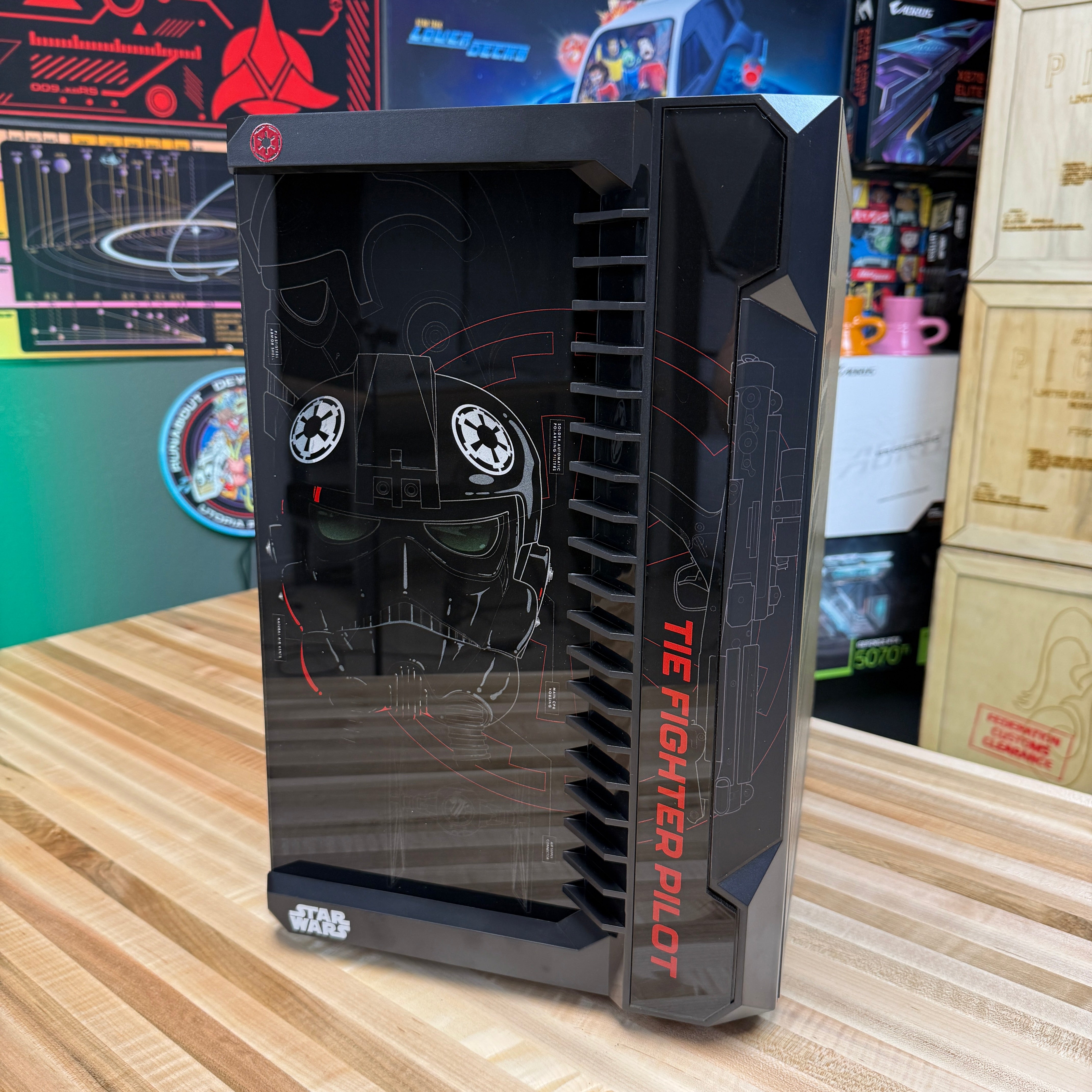 CherryTree custom Borg Cube computer and Star Trek PC cases ...