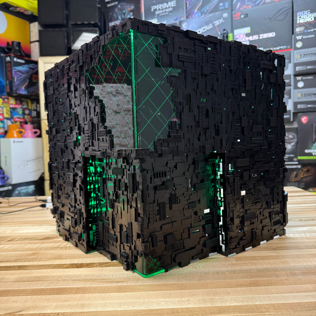 CherryTree custom Borg Cube computer and Star Trek PC cases ...