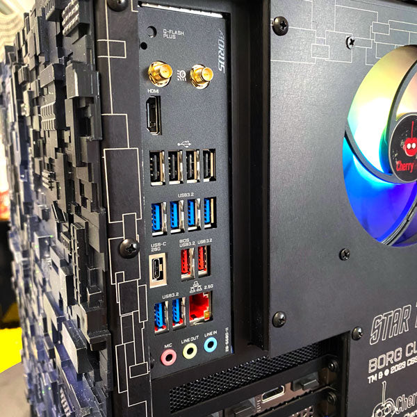 Star Trek Borg Cube ATX: Galaxy Edition PC Prebuild (AMD Ryzen 5 7600X ...