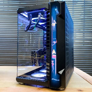 CherryQuarium Custom PC by CherryTree Inc. with Lower Decks Characters faceplate design