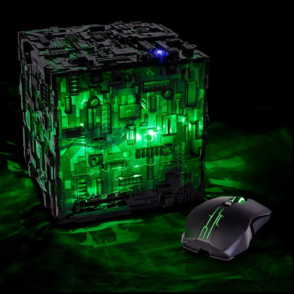 Star Trek Borg Micro Cube in Translucent color option | Borg Cube Computers and Cases by CherryTree Inc.