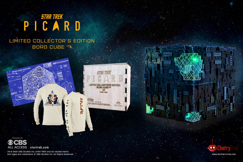 Star Trek: Picard Borg Cube ITX Limited Collector's Edition Set | Borg Cube Computers and Cases by CherryTree Inc.