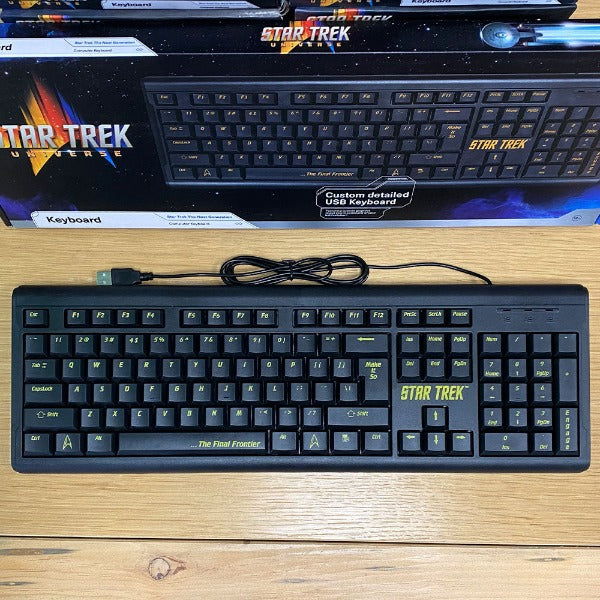 Star Trek: The Next Generation Office Computer USB Keyboard by CherryTree Inc.