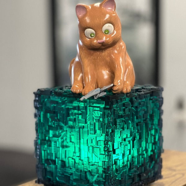 Borg Cat 9.5 Statue by CherryTree Inc.