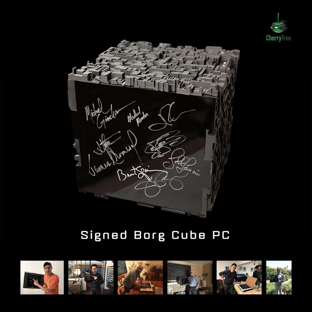 Star Trek Borg Cube ATX Case Gen. 1 - Signed Collector's Edition | Borg ...